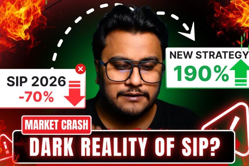 BIGGEST MARKET CRASH Not in india – Investment Strategy For Volatile Stock Market SIP Vs LUMPSUM?