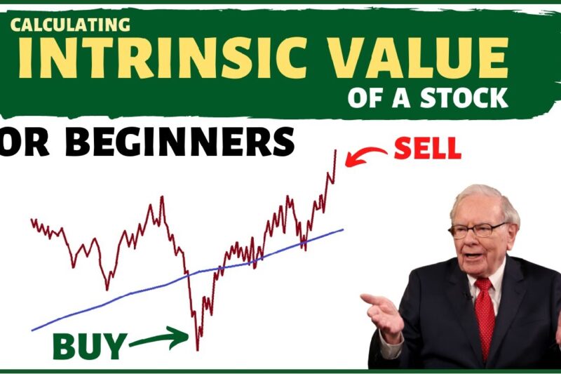 How To CALCULATE INTRINSIC VALUE of a STOCK?