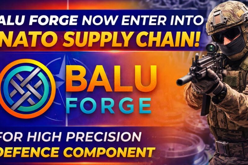 Balu Forge Share Latest News! Balu Forge Industries Share: NATO Supply Chain & Future Growth