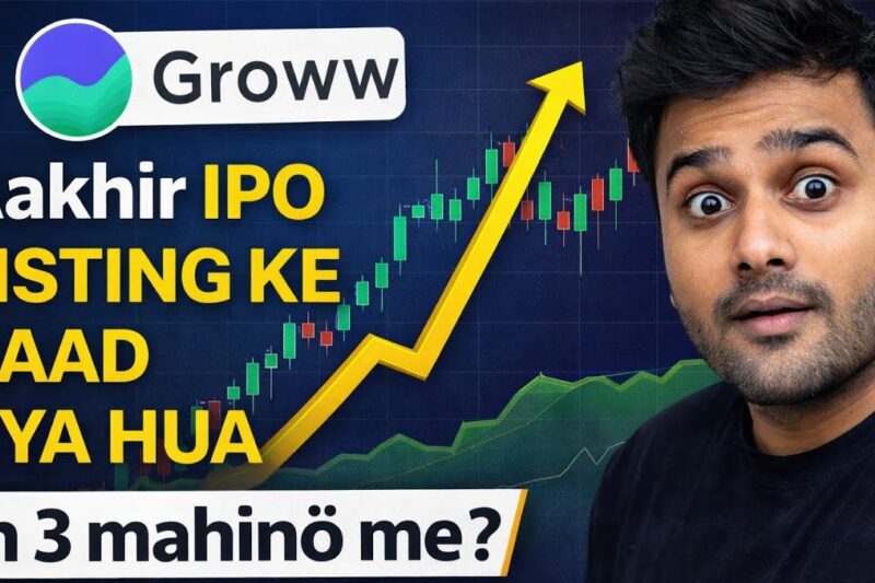 Groww Share का सच😱 IPO के बाद Investors का क्या हुआ। आखिर इतना कैसे Uper गया🤔
