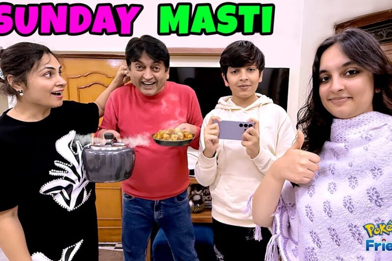 SUNDAY MASTI | Ep 796 | Family Comedy Vlog | Aayu and Pihu Show @PokemonAsiaHindiOfficial