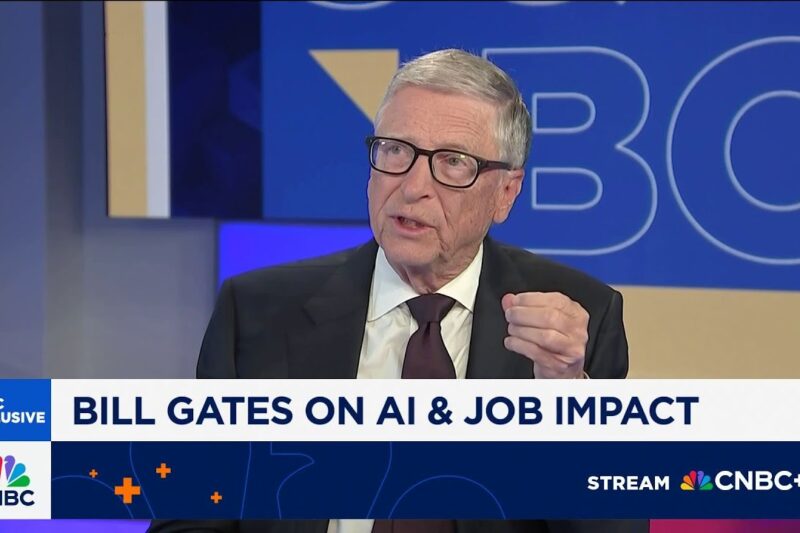 Bill Gates: AI is the biggest technical thing ever in my lifetime